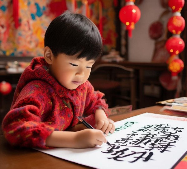 童笔生花迎新春，一年级硬笔书法风采展,童笔生花迎新春，一年级硬笔书法风采展,书法艺术,硬笔书法,第1张