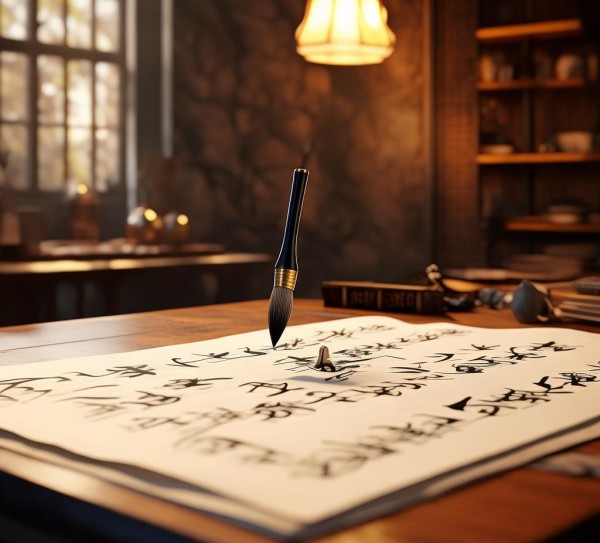 墨香流转，书法艺术中的生活哲学探寻,墨香流转，书法艺术中的生活哲学探寻,书法艺术,第1张