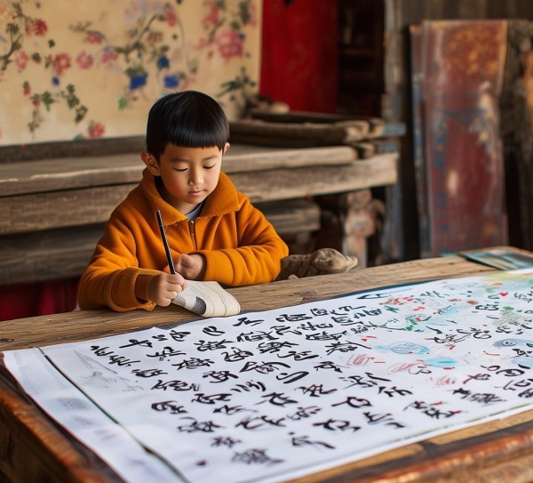 传承国韵，笔耕不辍——四年级书法基础知识手抄报展,传承国韵，笔耕不辍——四年级书法基础知识手抄报展,书法艺术,第1张