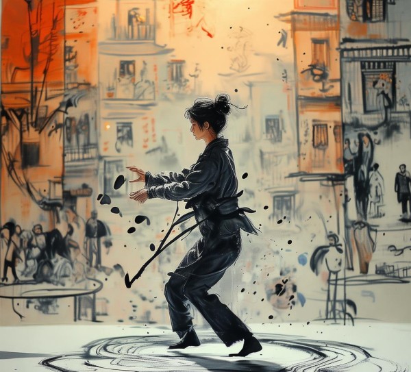 新时代墨舞，生活画卷——书法艺术中的新生活主题探索,新时代墨舞，生活画卷——书法艺术中的新生活主题探索,书法艺术,墨舞,第1张