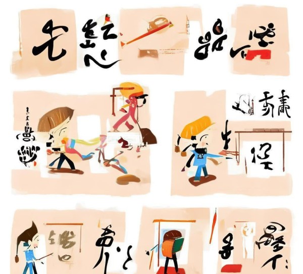 轻松上手，书法小动态图制作全攻略,轻松上手，书法小动态图制作全攻略,书法艺术,书法,艺术,第1张