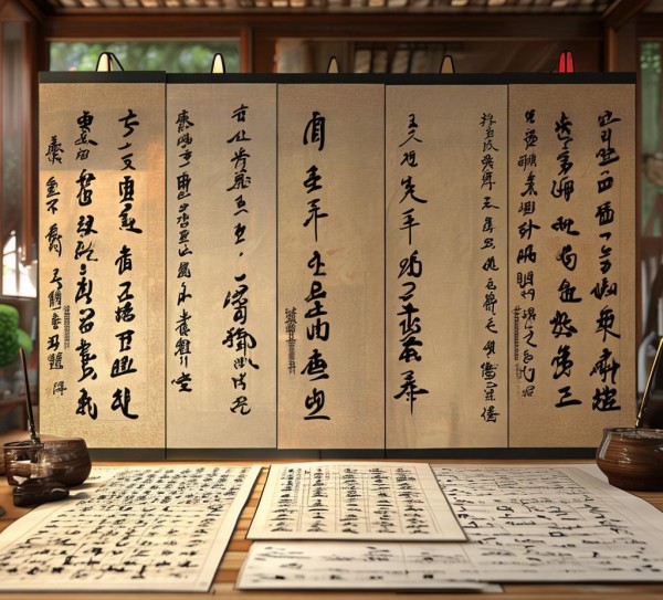 墨韵流芳，人教版小学书法名家作品深度赏析,墨韵流芳，人教版小学书法名家作品深度赏析,书法艺术,书法,艺术,第1张