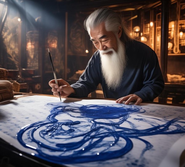 书法名家挥毫泼墨，笔锋流转艺术盛宴,书法名家挥毫泼墨，笔锋流转艺术盛宴,书法艺术,书法,艺术,第1张