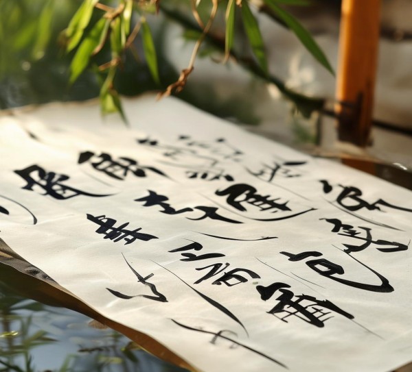 流转之美，五言七行书法艺术赏析,流转之美，五言七行书法艺术赏析,书法艺术,书法,艺术,第1张