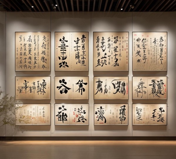 四列八行书法精品鉴赏，探寻传统艺术之美,四列八行书法精品鉴赏，探寻传统艺术之美,书法艺术,书法,艺术,第1张
