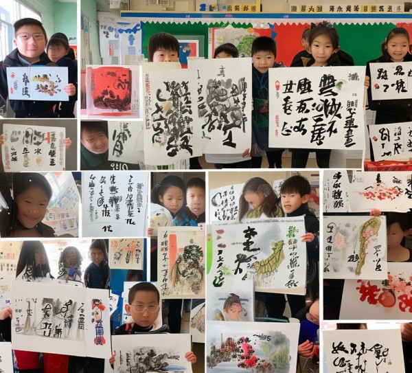 四年级学子硬笔书画展，传承文化，青春风采映丹青,四年级学子硬笔书画展，传承文化，青春风采映丹青,书法,艺术,硬笔书法,第1张
