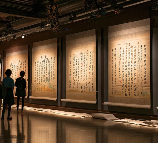 探寻五行书法艺术魅力，版书法作品赏析之旅,探寻五行书法艺术魅力，版书法作品赏析之旅,书法艺术,书法,艺术,第1张