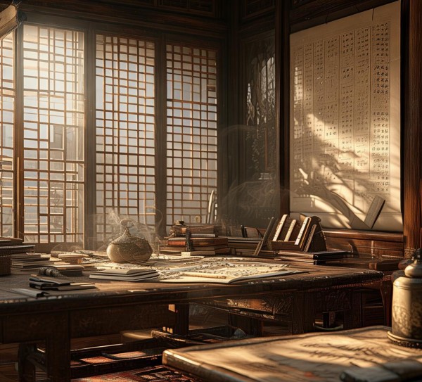 清代书法家生活用品揭秘，笔耕不辍的文化生活全景,清代书法家生活用品揭秘，笔耕不辍的文化生活全景,书法艺术,书法,艺术,第1张