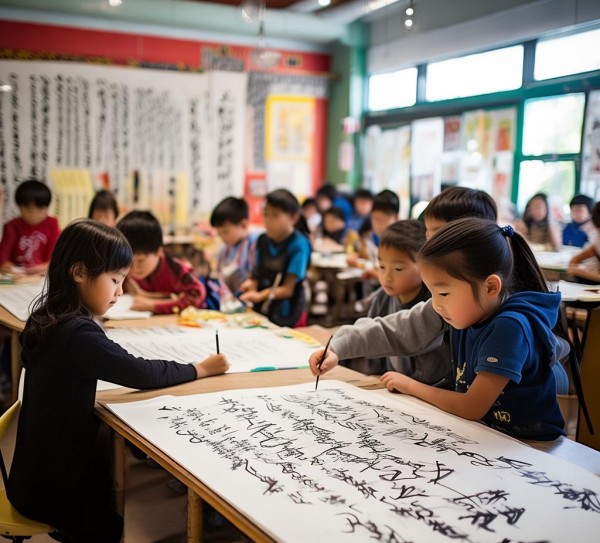 书法进校园，三年级课堂里的传承与创新之旅,书法进校园，三年级课堂里的传承与创新之旅,书法艺术,书法,艺术,第1张