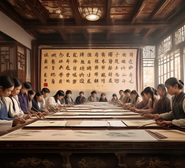 墨香十年，传承再续——书法班十周年校庆招生盛典,墨香十年，传承再续——书法班十周年校庆招生盛典,书法艺术,书法,艺术,第1张