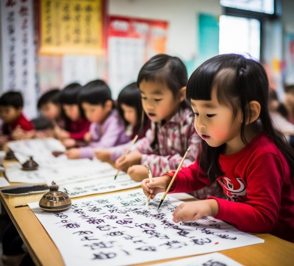 硬笔书画进校园，二年级学生体验传统艺术之美,硬笔书画进校园，二年级学生体验传统艺术之美,艺术,硬笔书画,应用,第1张