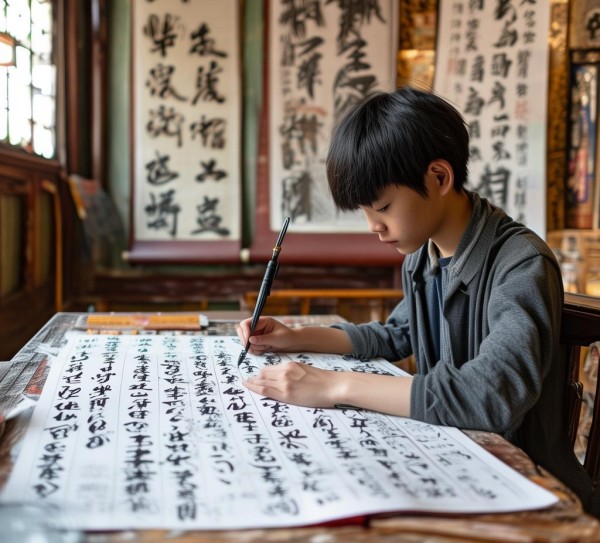 六年级软笔书法理论试卷深度解析，文化传承与素养提升之道,六年级软笔书法理论试卷深度解析，文化传承与素养提升之道,书法艺术,书法,艺术,第1张