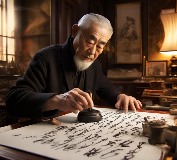 陆克观书法名家风采解析，品味艺术之美,陆克观书法名家风采解析，品味艺术之美,书法艺术,书法,艺术,第1张