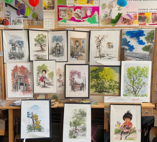 童真墨韵，三年级下册硬笔书画艺术风采展,童真墨韵，三年级下册硬笔书画艺术风采展,书法艺术,书法,艺术,第1张