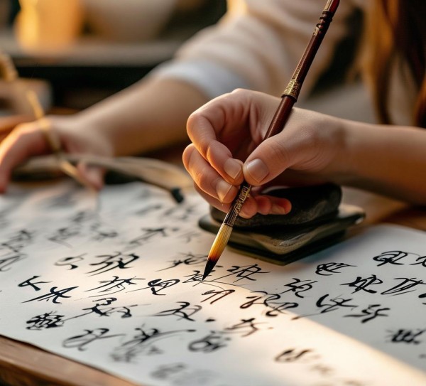 墨舞丹青，一日一字展现书法风华,墨舞丹青，一日一字展现书法风华,书法艺术,书法,艺术,第1张