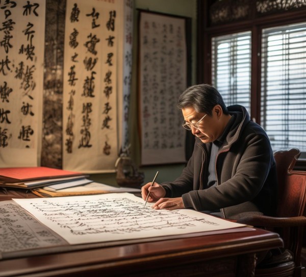 卢永明，古代书法理论在现代的传承与创新之路,卢永明，古代书法理论在现代的传承与创新之路,书法艺术,书法,艺术,第1张