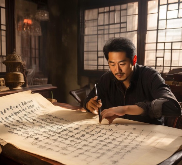 励宗万行书，笔锋下的文化韵味与书法风采,励宗万行书，笔锋下的文化韵味与书法风采,书法艺术,书法,艺术,第1张